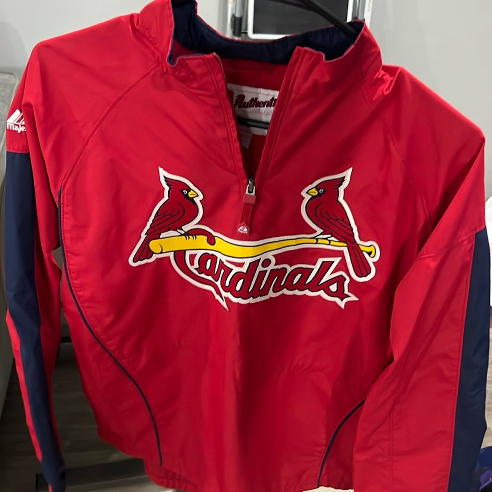 Cardinals windbreaker yth large